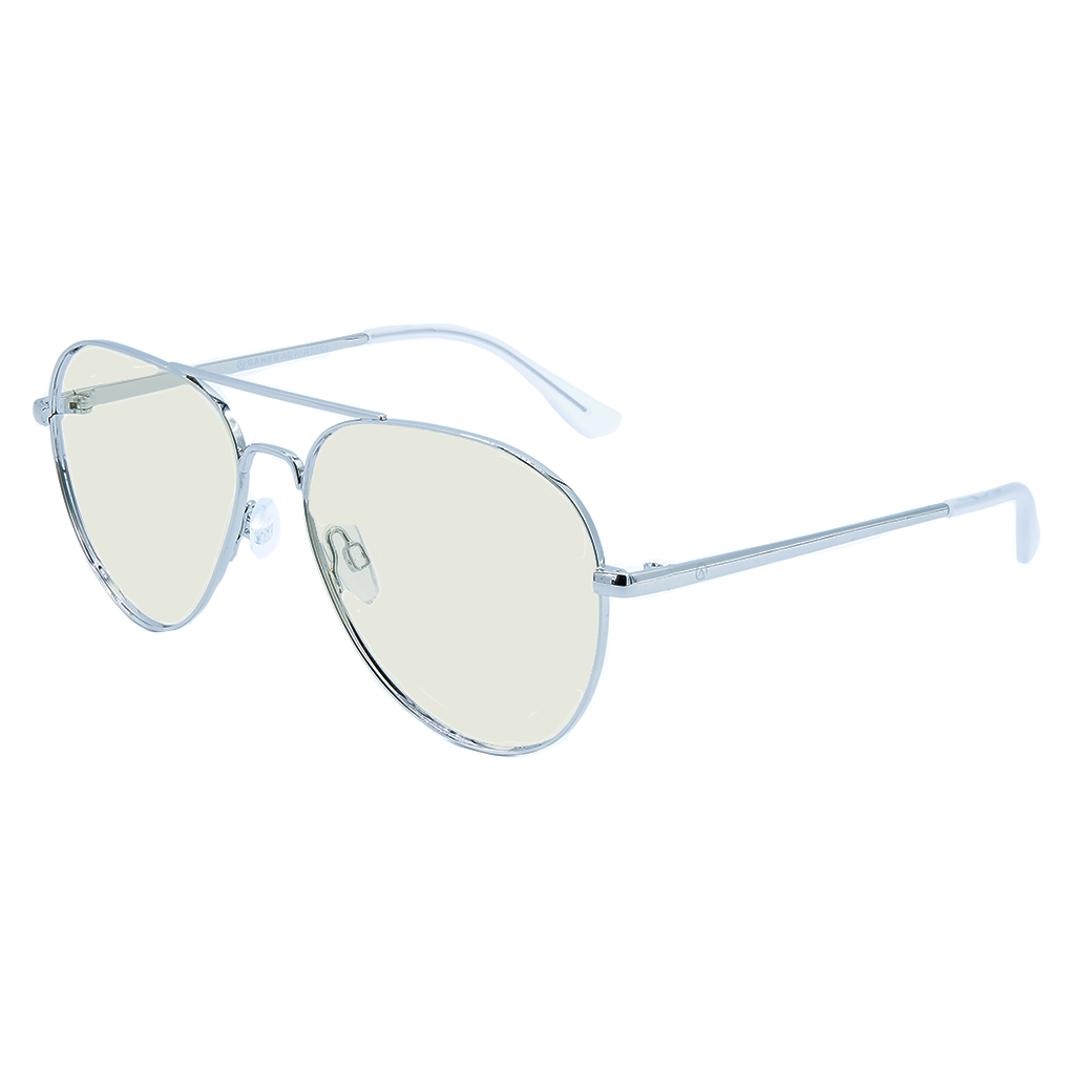 Diablo Dream Silver Bluelight Blocking Gaming Glasses Angle