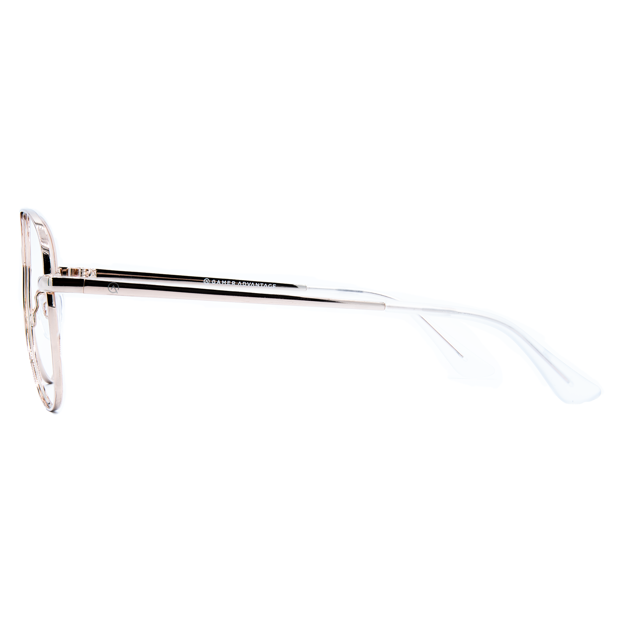 Diablo Rose Gold Bluelight Blocking Gaming Glasses Side