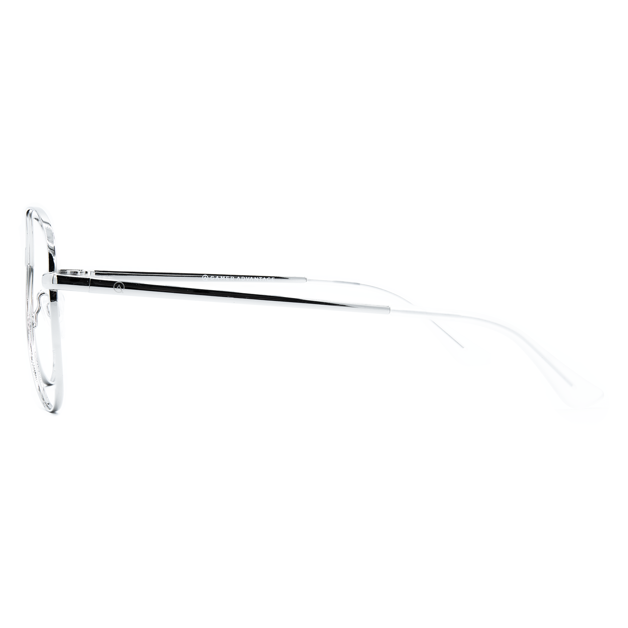 Diablo Silver Bluelight Blocking Gaming Glasses Side