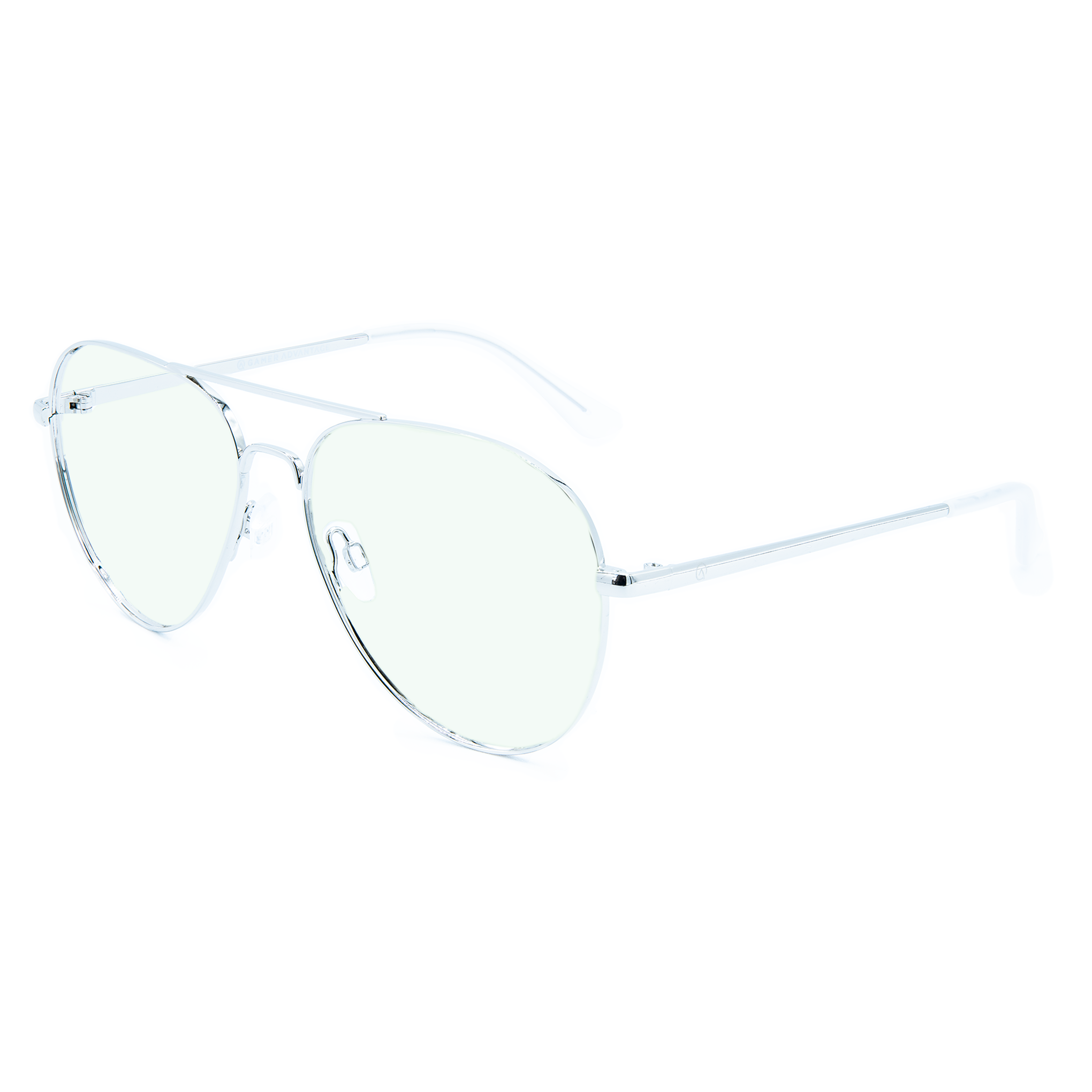 Diablo Sleep Silver Bluelight Blocking Gaming Glasses Angle