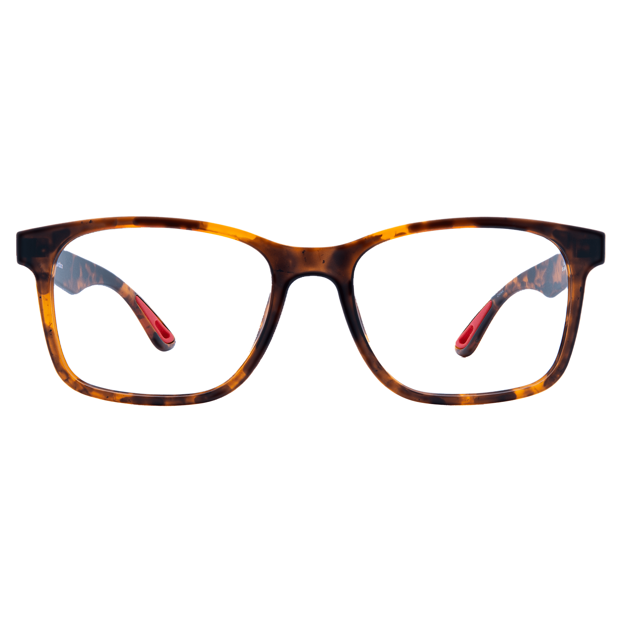 Tortoise Gamer Glasses Front Focus Lens