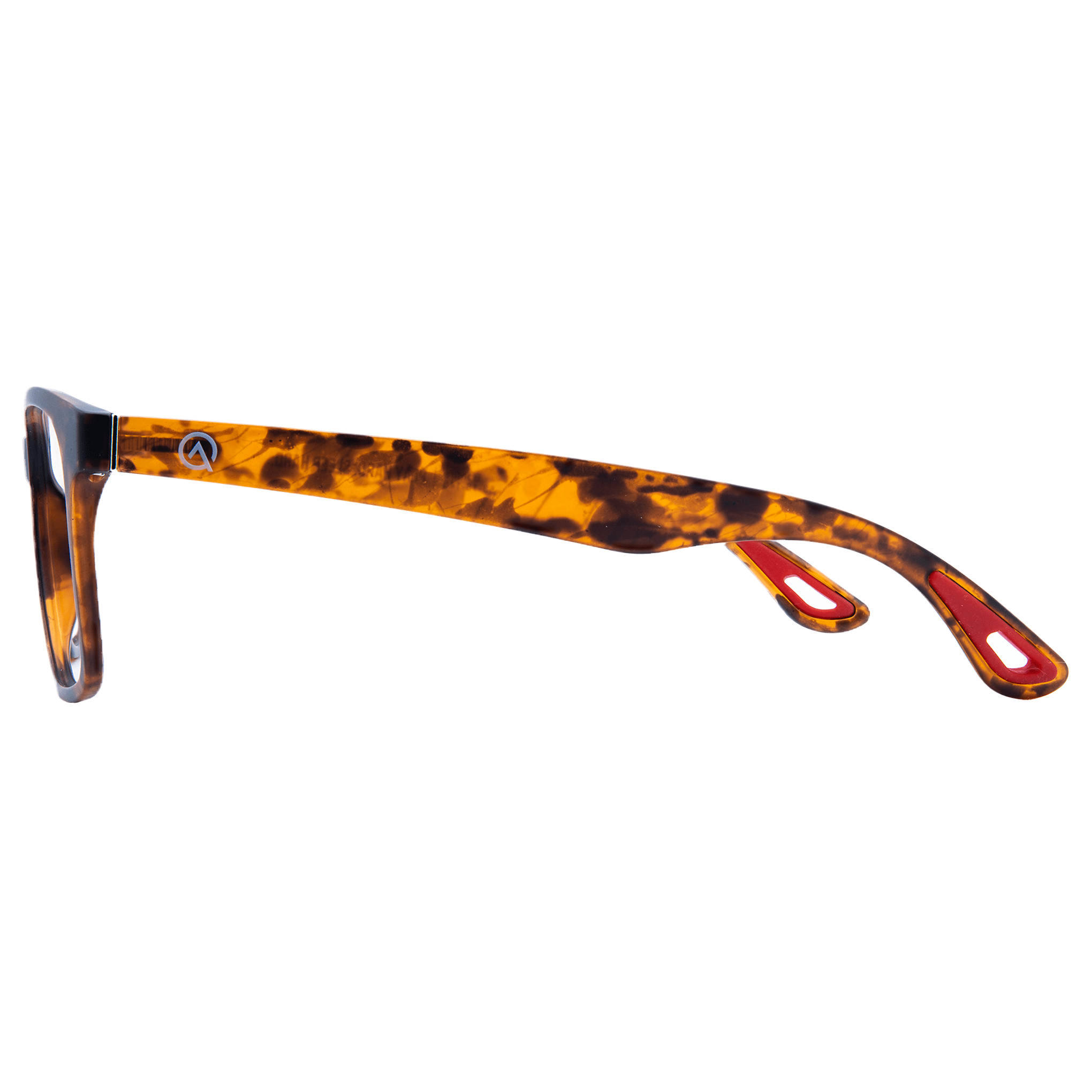Tortoise Gamer Glasses Side Sleep Lens
