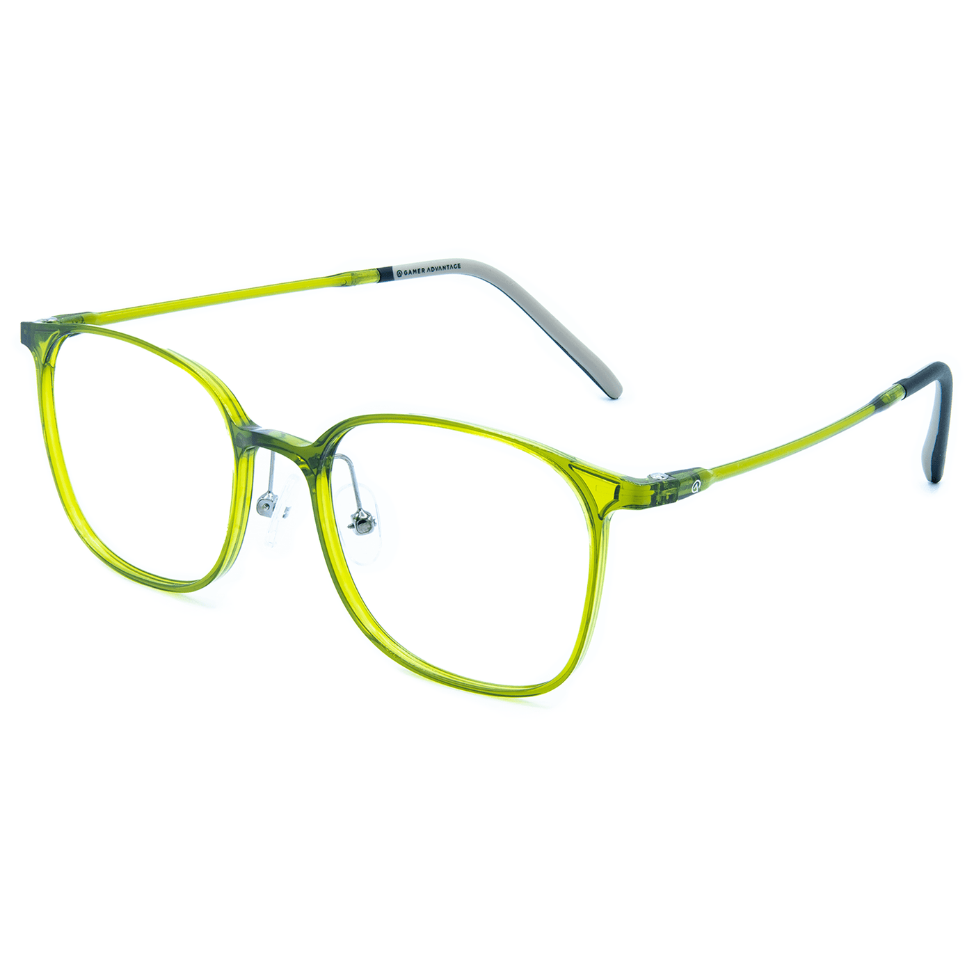 Green Gaming Glasses For Performance Angle Focus #color_moss