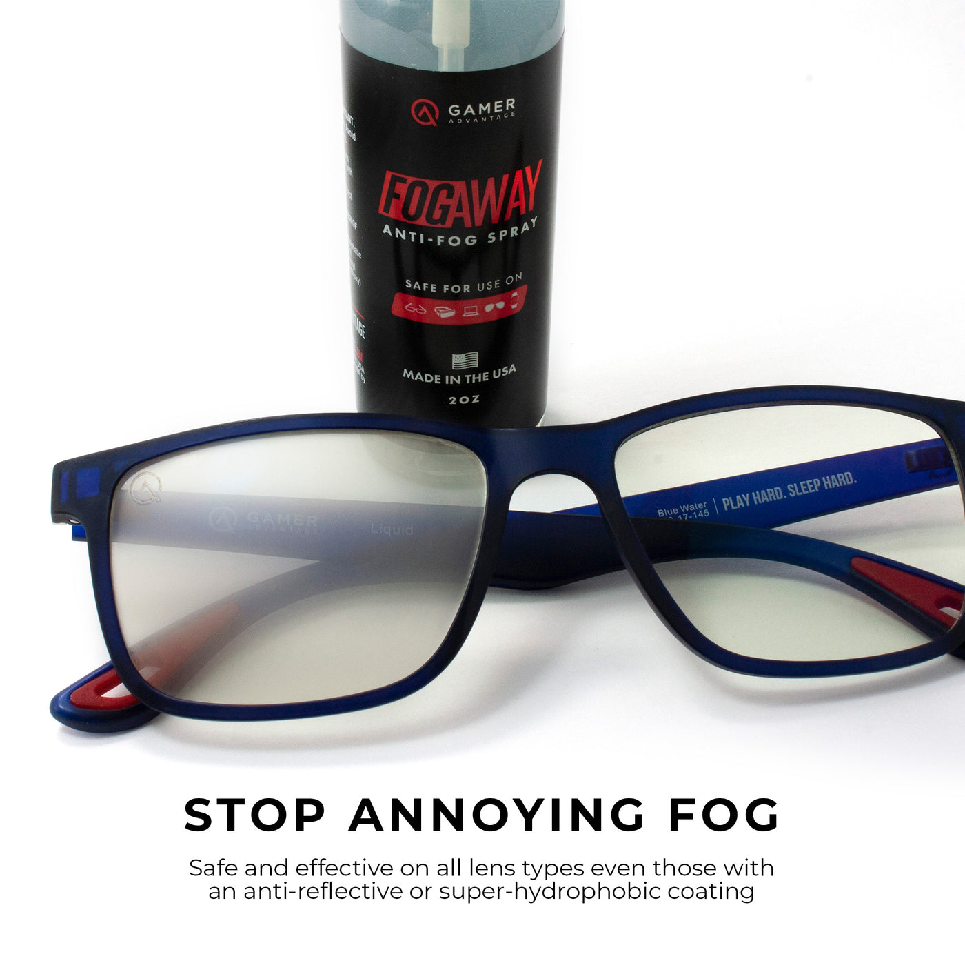 Stop Annoying Fog on Glasses
