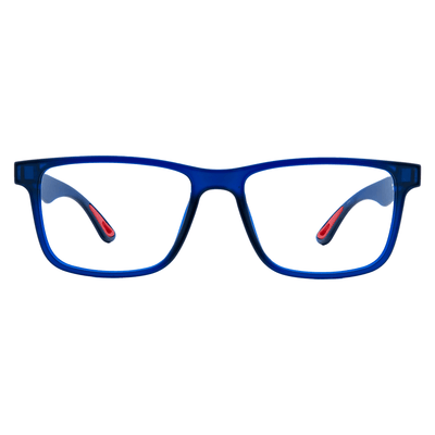 Blue Gaming Glasses Front Focus Lens #color_blue-water
