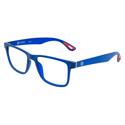 Blue Gaming Glasses Side Sleep Lens #color_blue-water