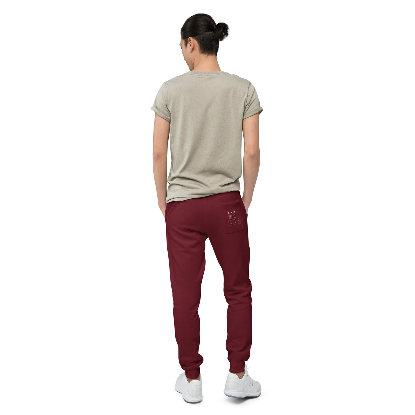 Printed Joggers Gamer Care Instructions