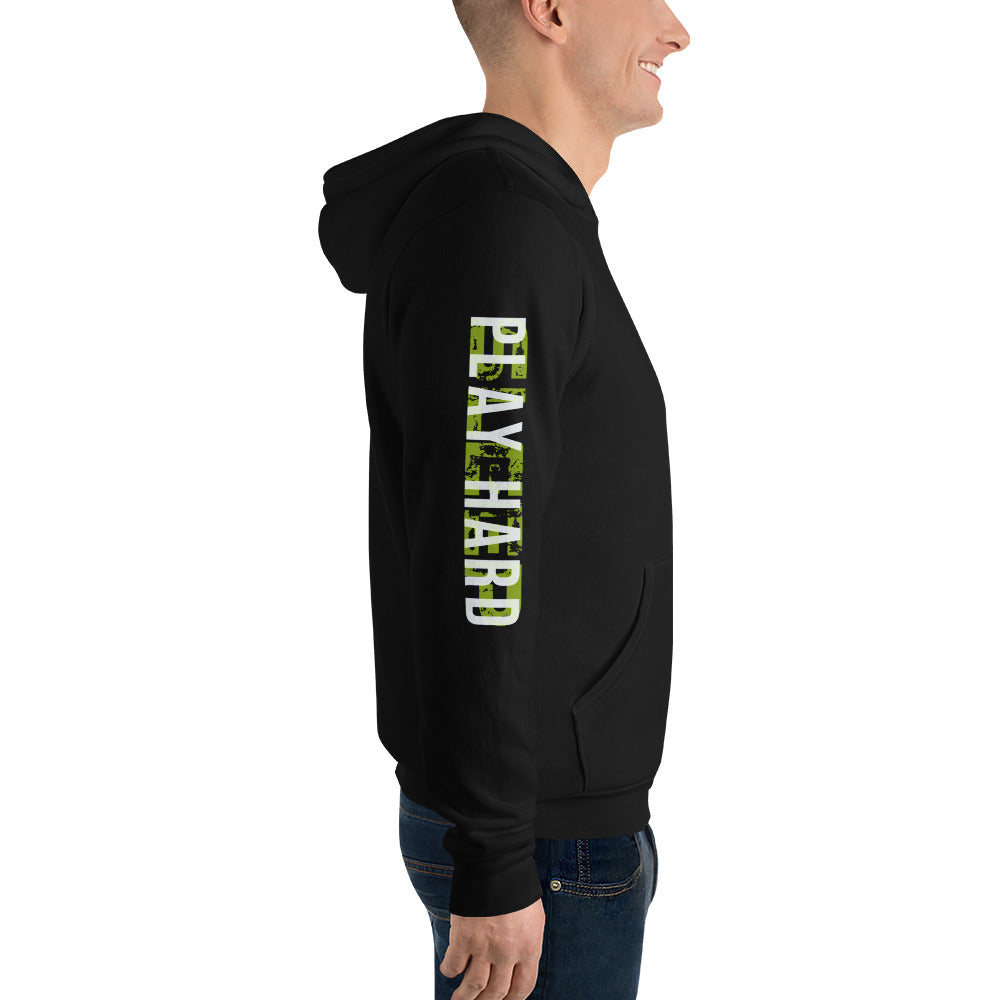 Unisex Fleece Play Hard Hoodie